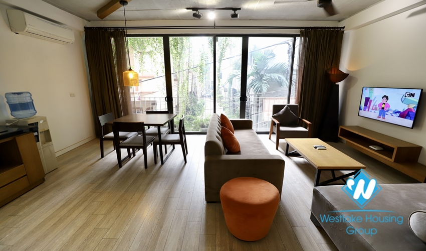 Brand new 02 bedrooms apartment for rent in Kim Ma street, Ba Dinh, Hanoi